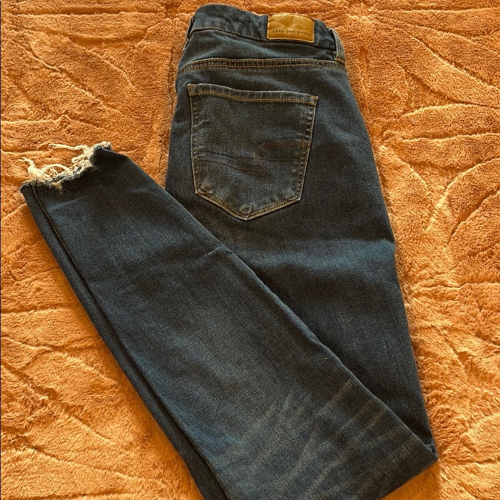 American Eagle ripped jeans